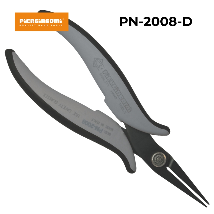 Kìm mũi phẳng , PN-2008-D, PIERGIACOMI