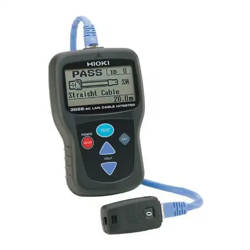 Thiết Bị Kiểm Tra Cáp LAN Hioki 3665-20 - Xác Định Vị Trí Đứt Cáp LAN Dễ Dàng