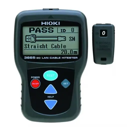 Thiết Bị Kiểm Tra Cáp LAN Hioki 3665-20 - Xác Định Vị Trí Đứt Cáp LAN Dễ Dàng