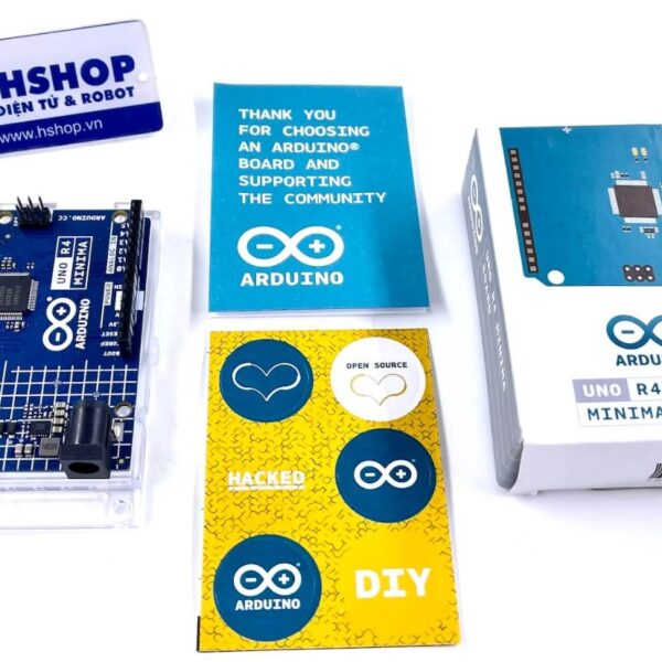 Arduino UNO R4 Minima chính hãng (Original - Made in Italy)