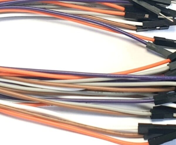 Dây Cắm Breadboard đực đực 20cm bó 25 sợi đơn loại tốt (M-M Jumper Wire)