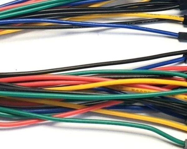Dây Cắm Breadboard đực cái 20cm bó 25 sợi đơn loại tốt (M-F Jumper Wire)