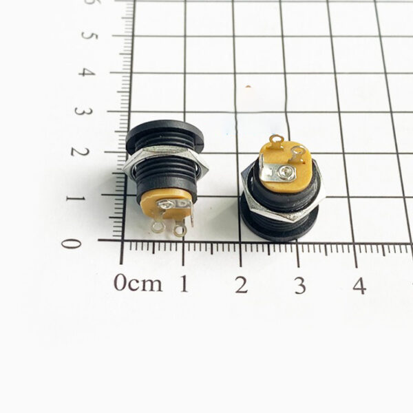 Jack nguồn DC cái 5.5x2.1mm tròn DC-022