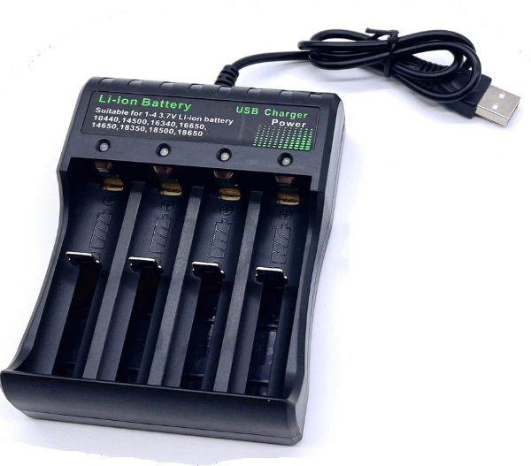 Bộ sạc pin 18650 Li-ion USB Battery Charger YH-18650-4